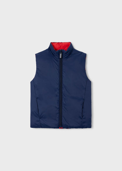 Chaleco reversible acolchado niño