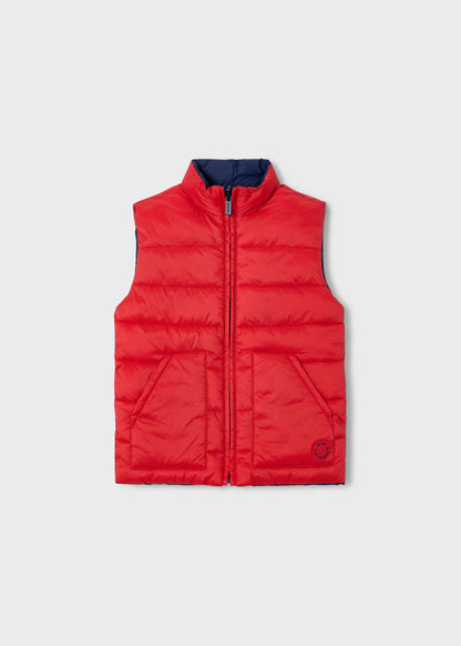 Chaleco reversible acolchado niño