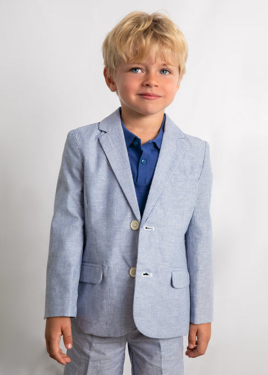 Chaqueta lino niño