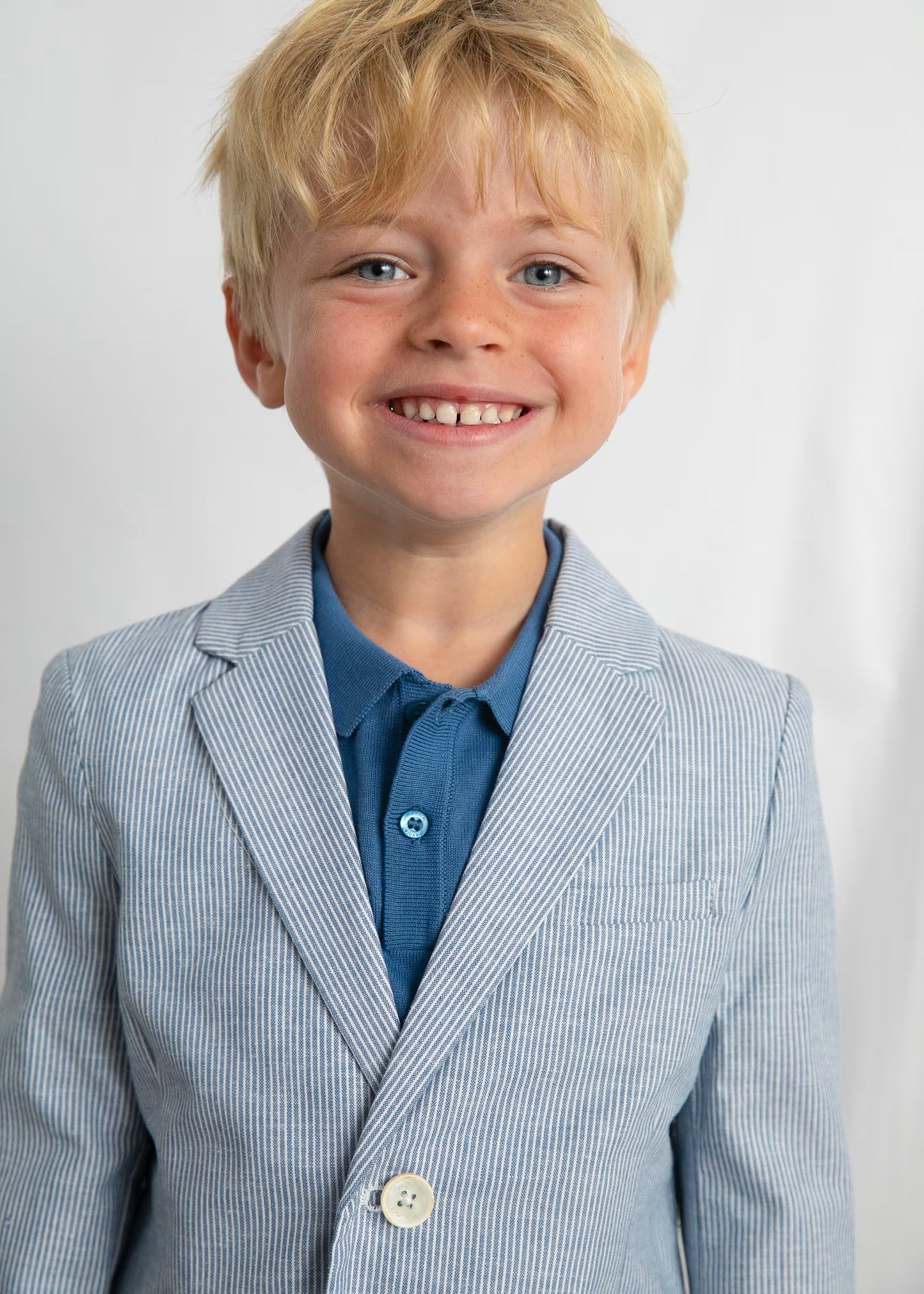 Chaqueta lino niño