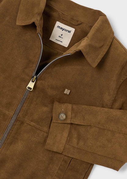 Cazadora de antelina niño