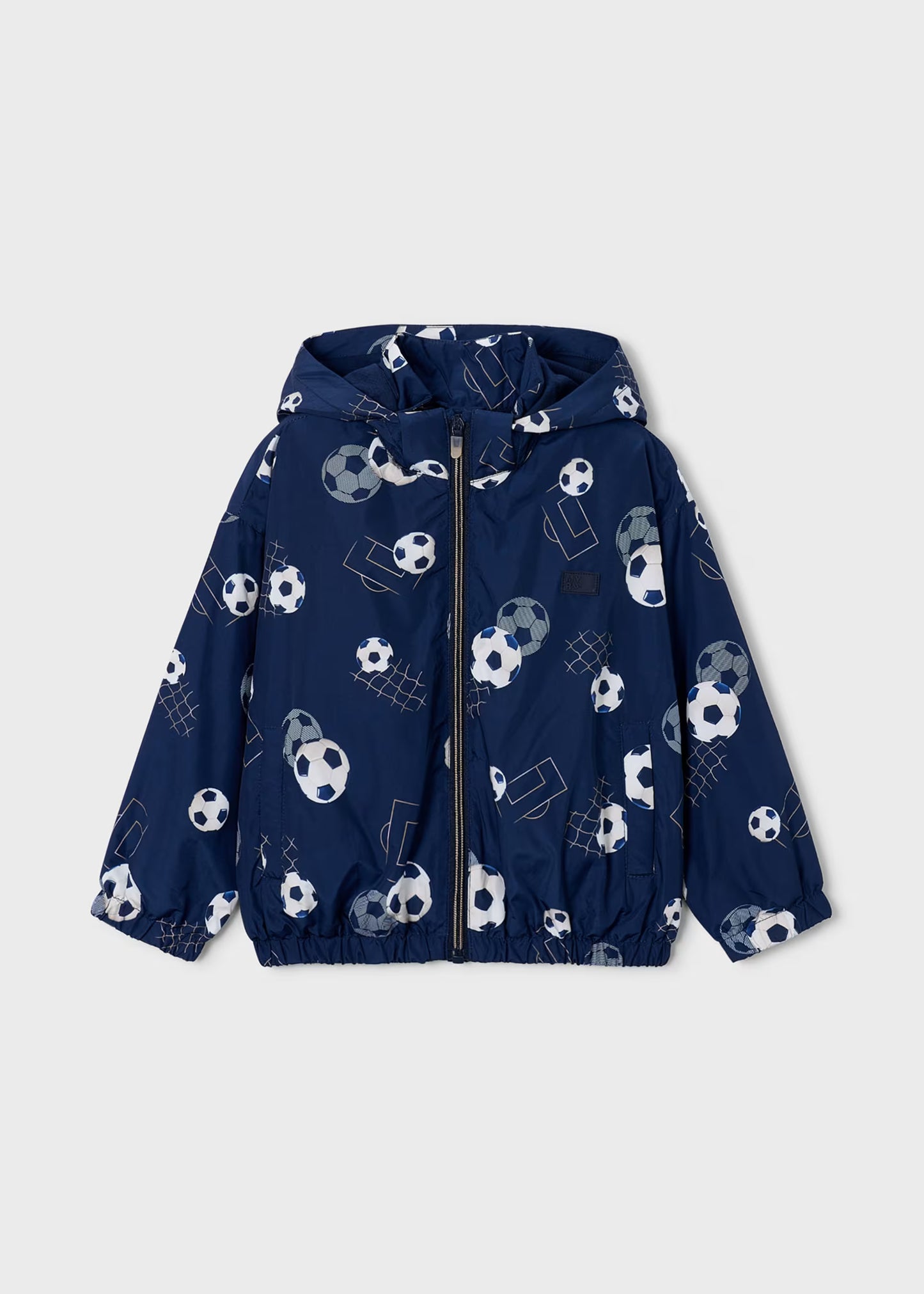 Cortavientos estampado niño