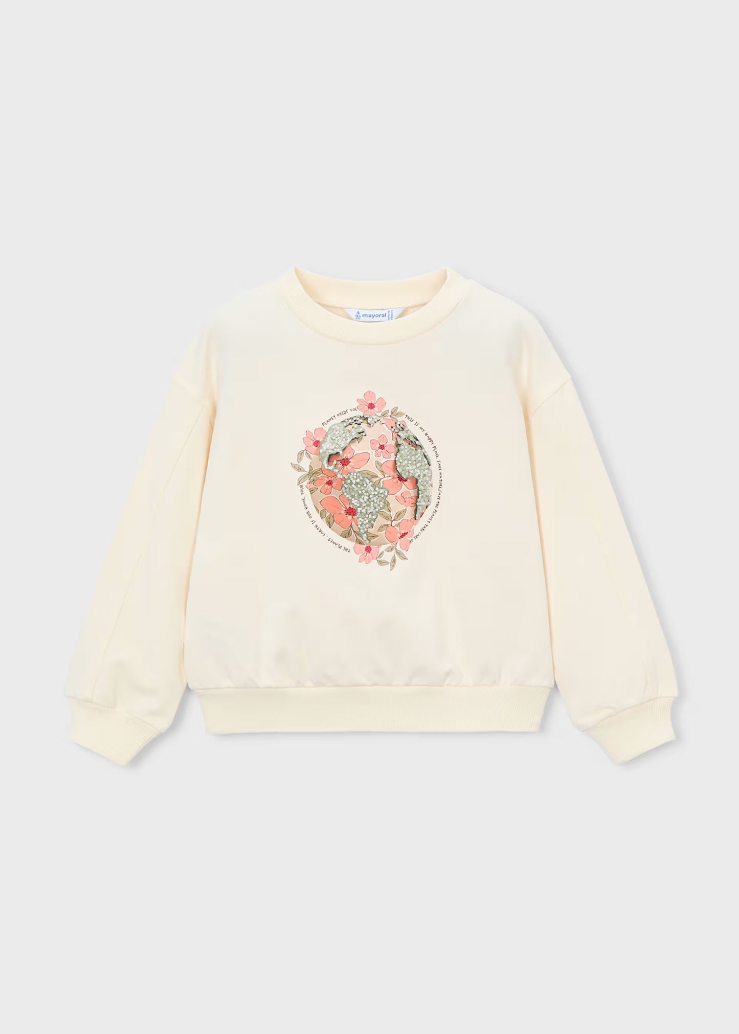 Sudadera gráfica niña