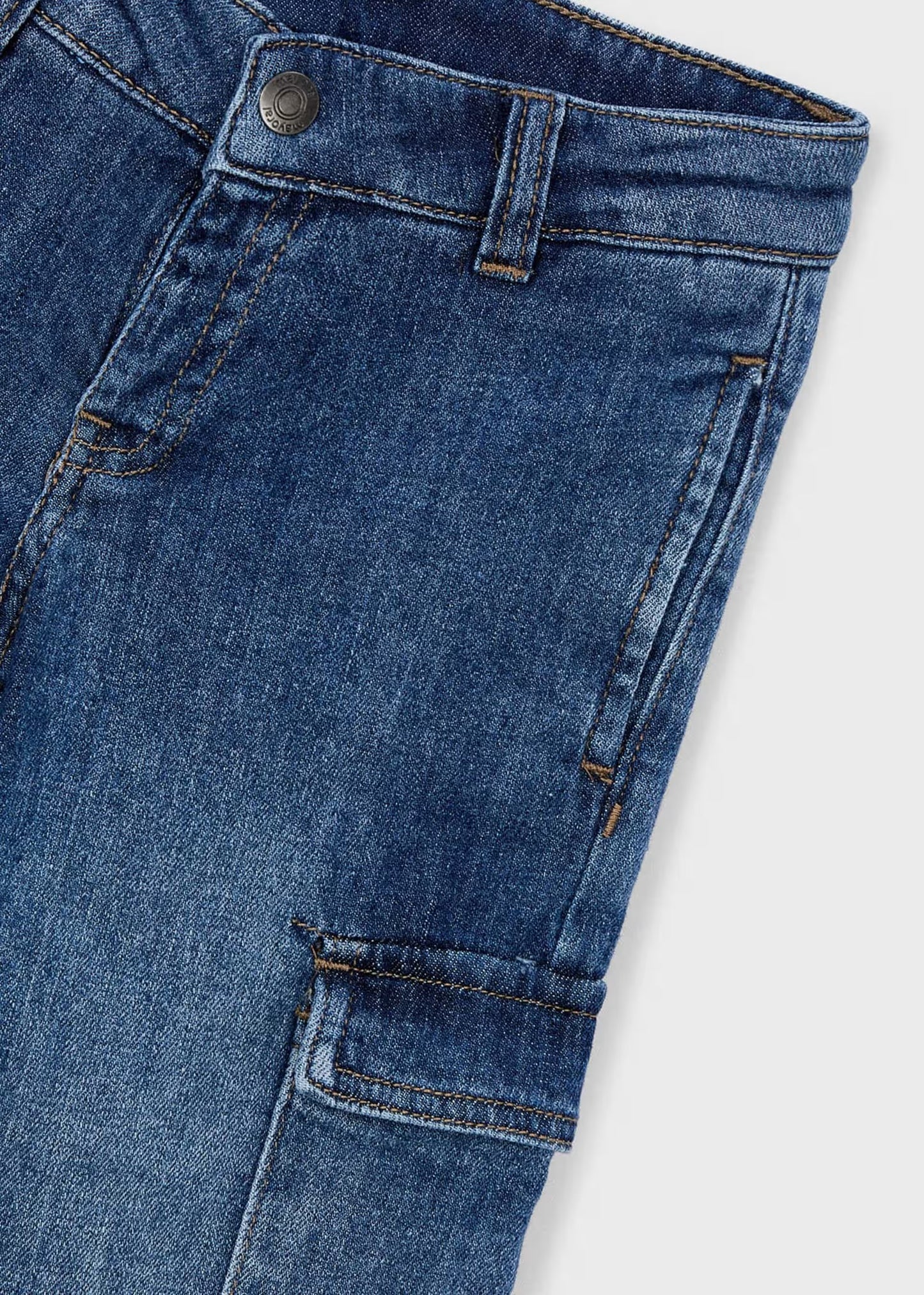 Pantalón vaquero cargo niño