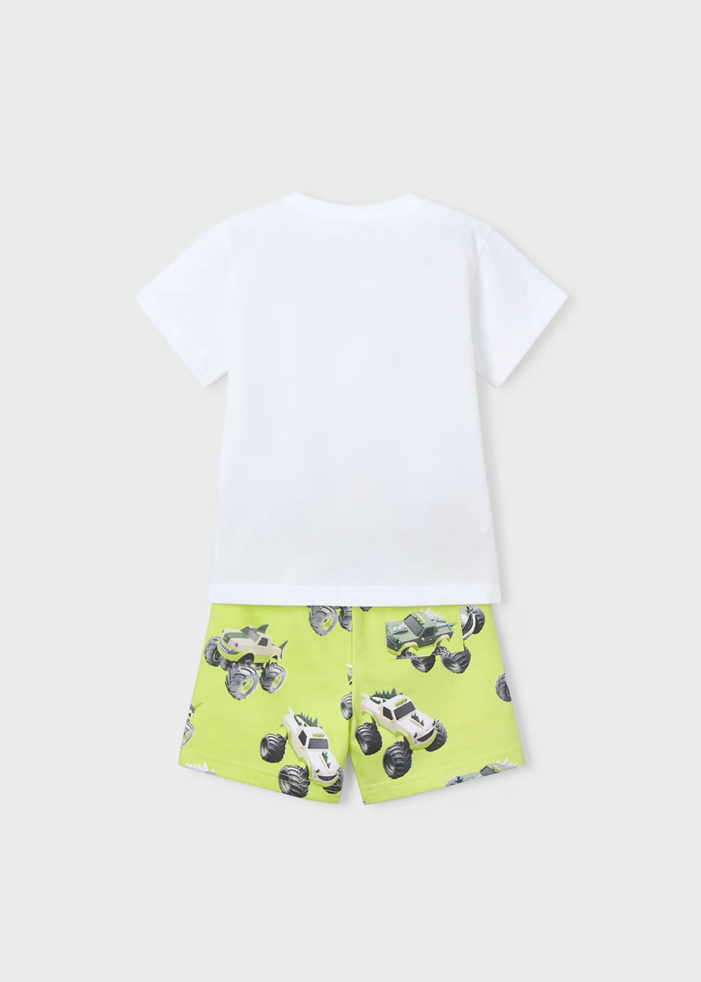 Conjunto bermuda y camiseta estampada niño