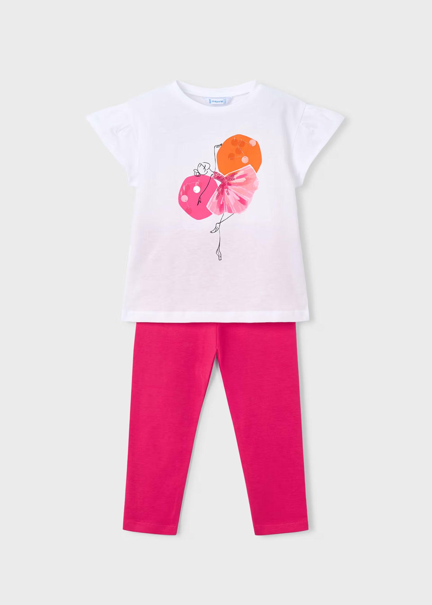 Conjunto legging y camiseta niña
