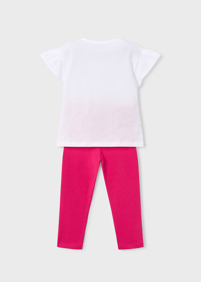 Conjunto legging y camiseta niña