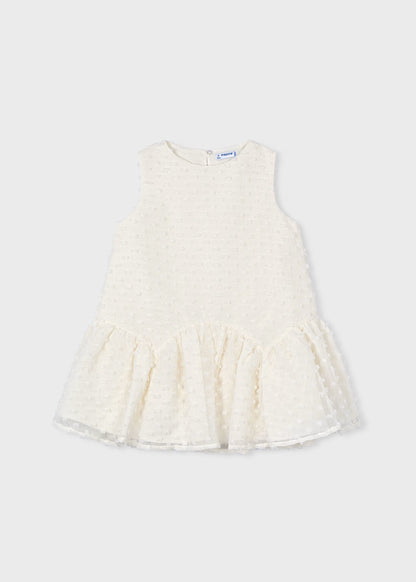 Vestido plumeti niña