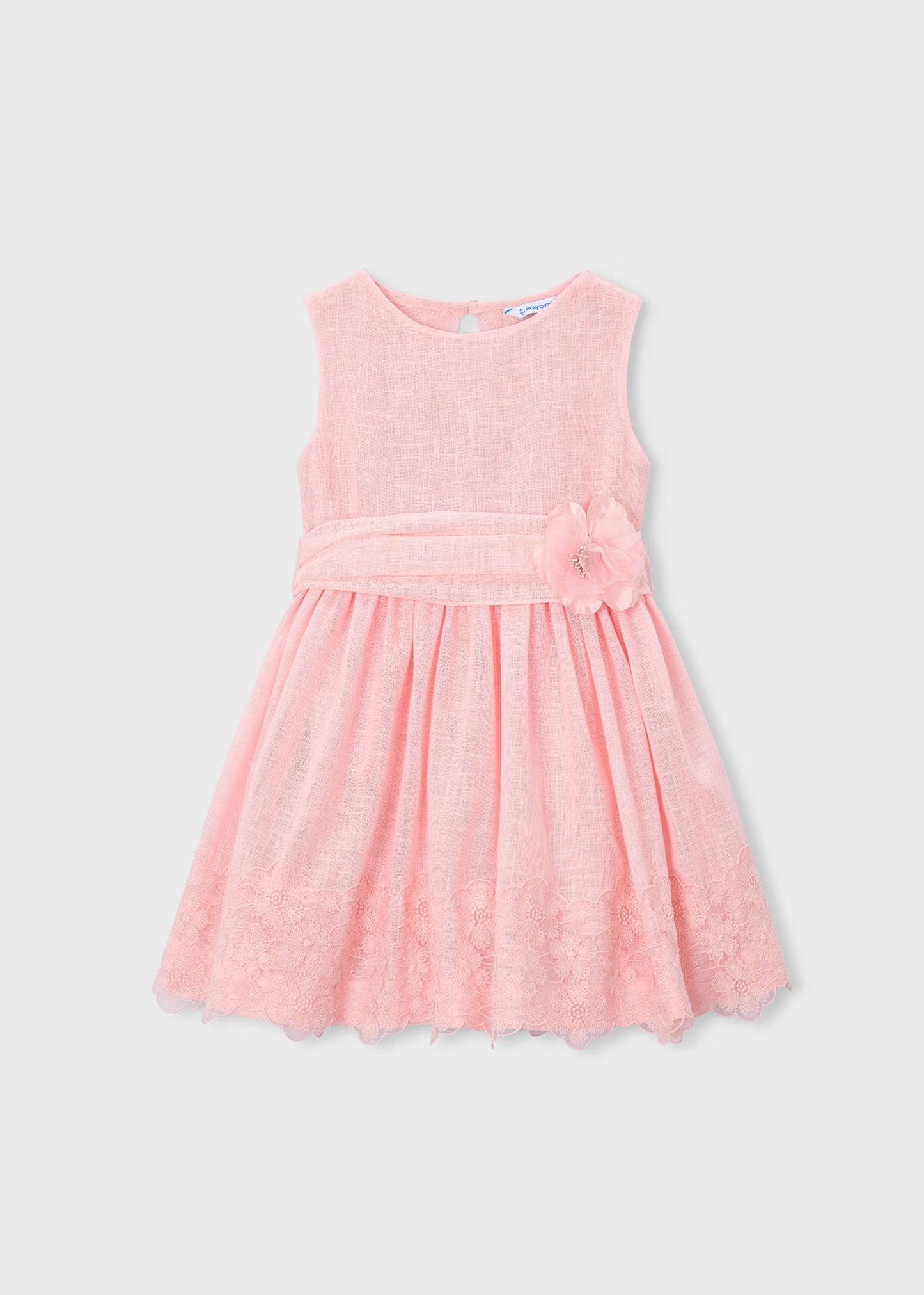 Vestido ceremonia encaje niña