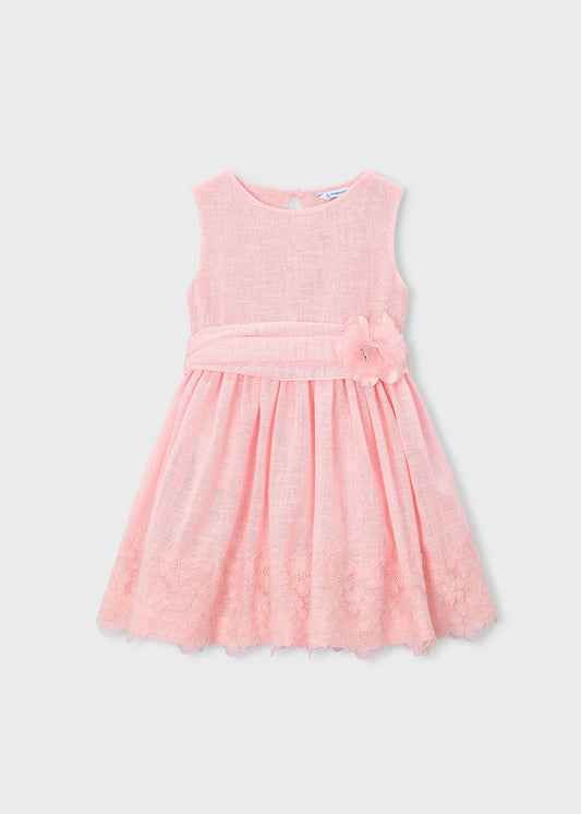 Vestido ceremonia encaje niña