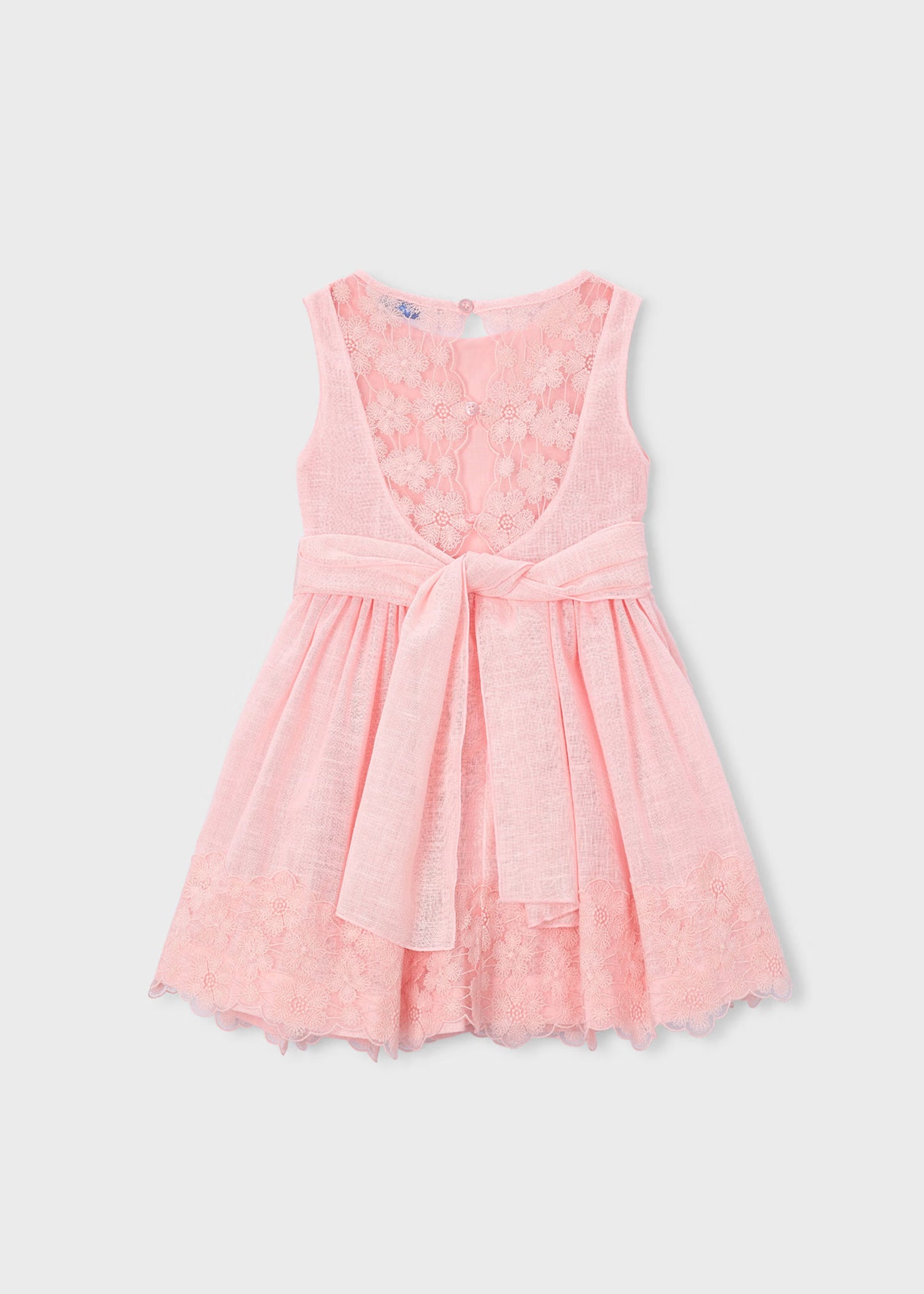 Vestido ceremonia encaje niña