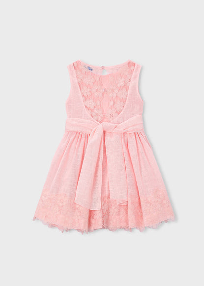Vestido ceremonia encaje niña