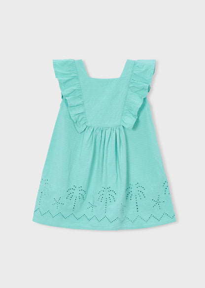 Vestido con calados niña
