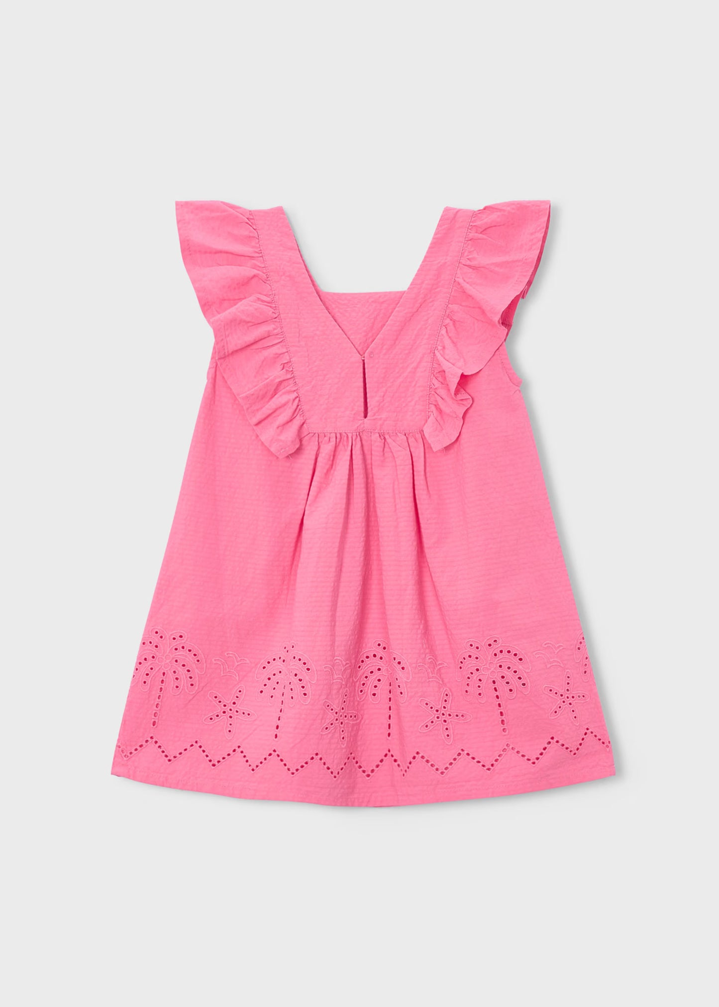 Vestido con calados niña