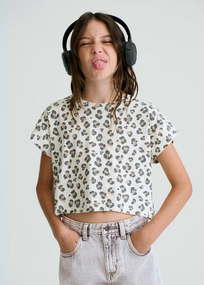 Camiseta estampada chica