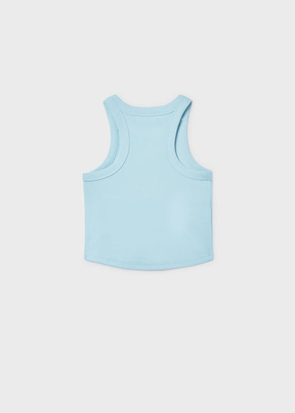 Camiseta tirantes canalé chica