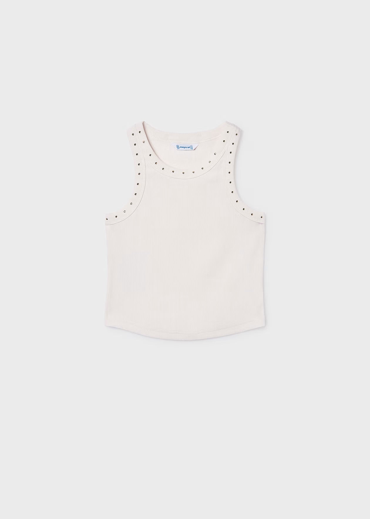 Camiseta tirantes canalé chica