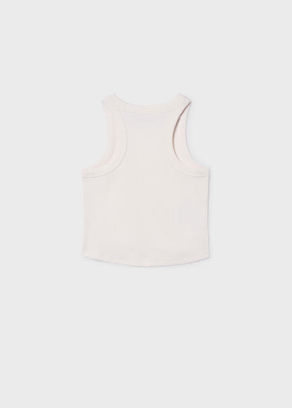 Camiseta tirantes canalé chica