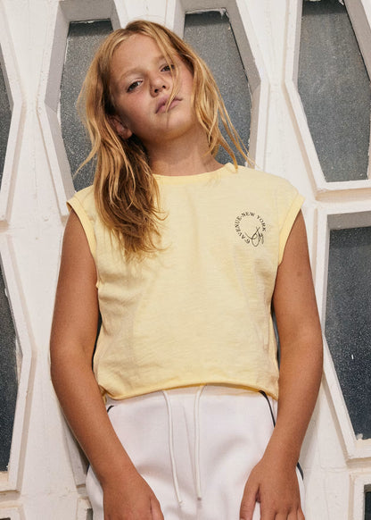 Camiseta estampado chica
