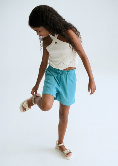 Top cuello halter chica