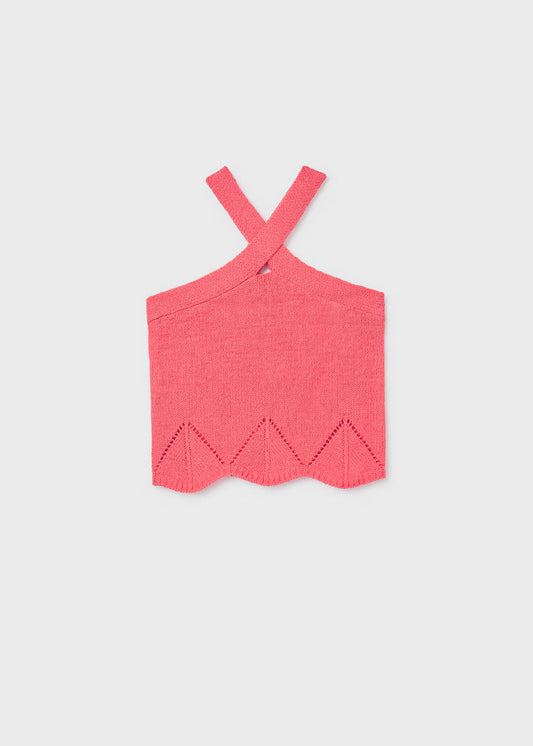 Top cuello halter chica