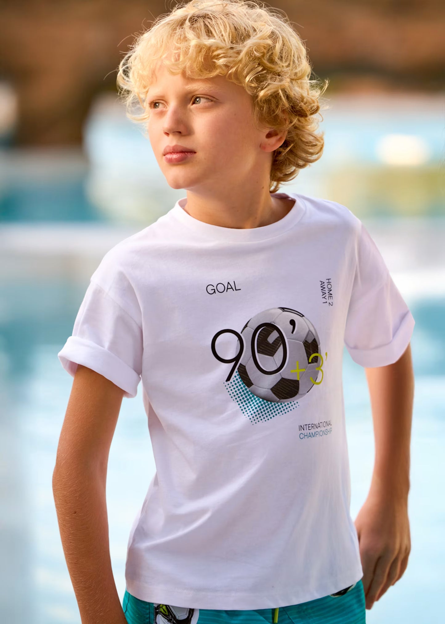 Camiseta estampada chico