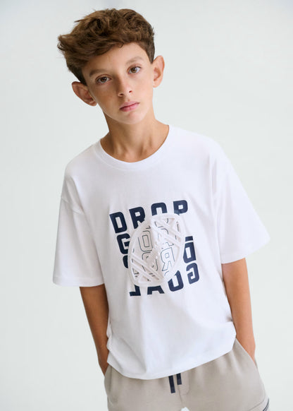 Camiseta relieve chico