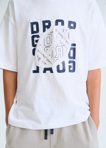 Camiseta relieve chico