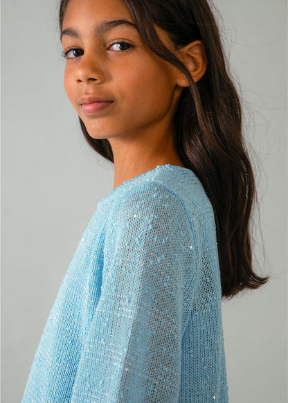 Camiseta con top chica