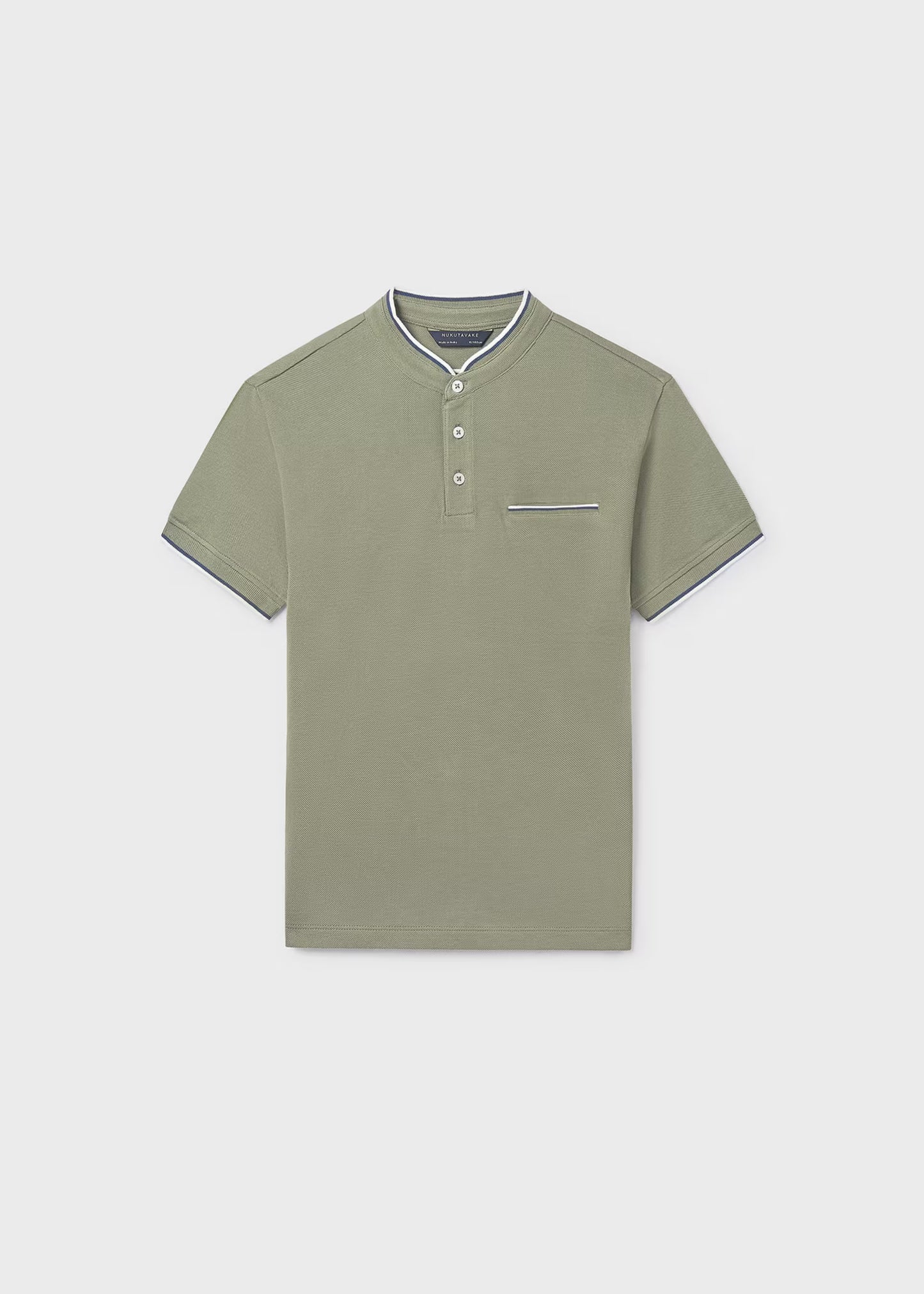 Polo cuello mao chico
