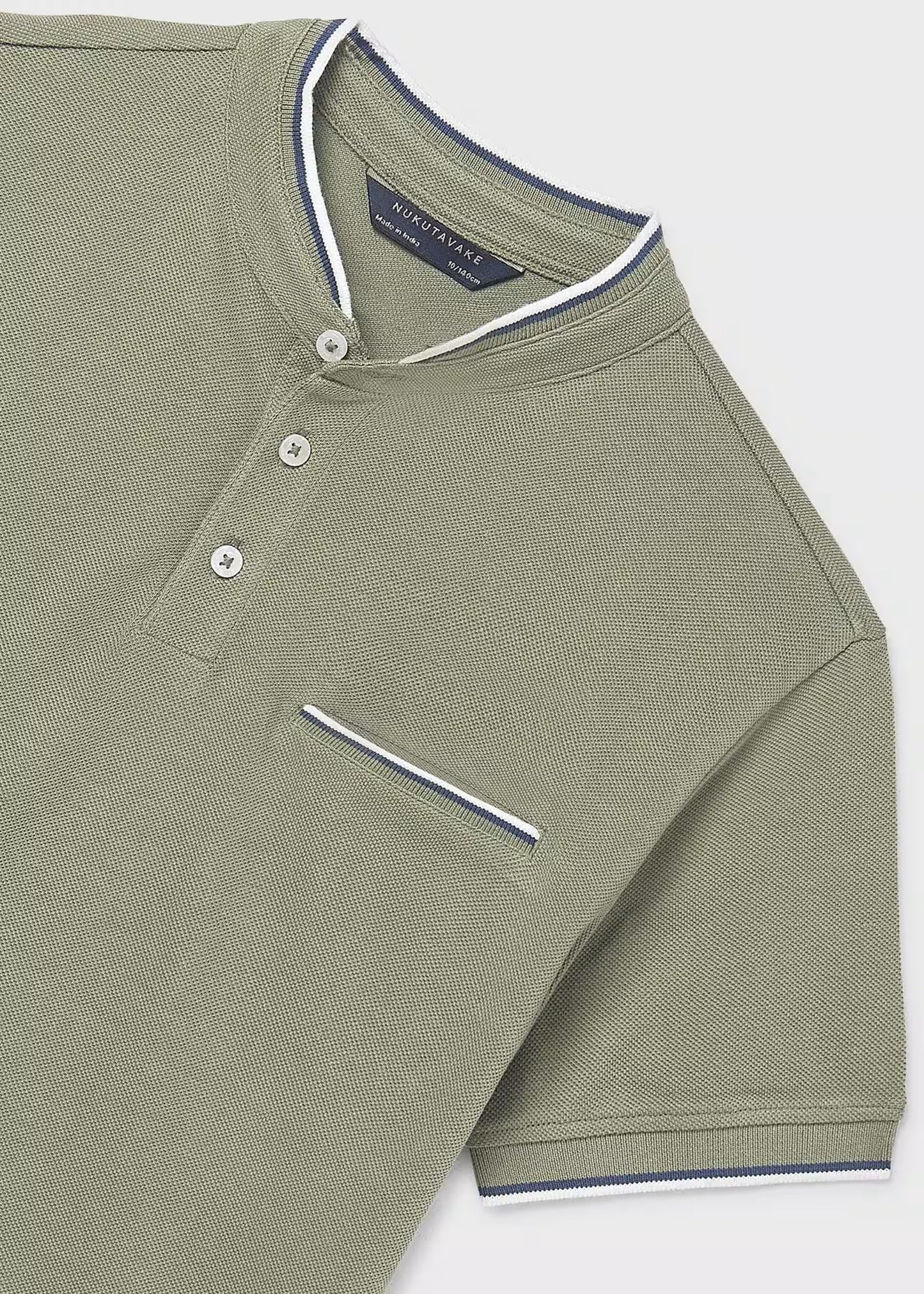 Polo cuello mao chico