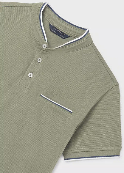 Polo cuello mao chico