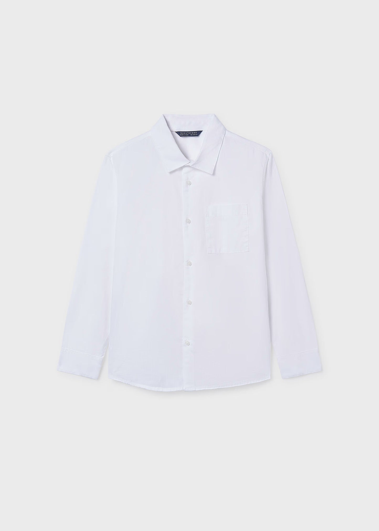 Camisa manga larga chico