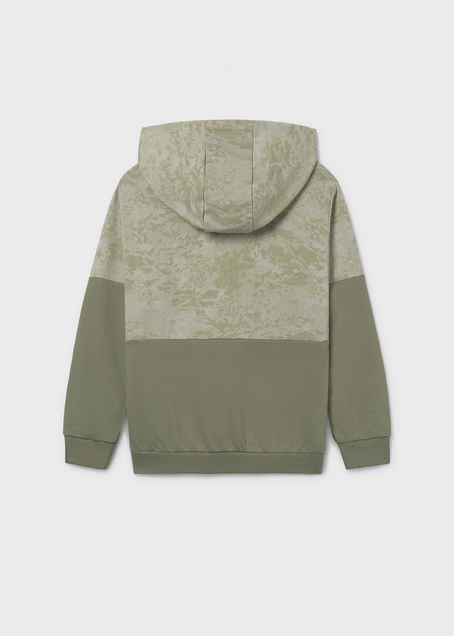 Sudadera capucha cremallera chico