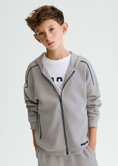 Sudadera cremallera chico