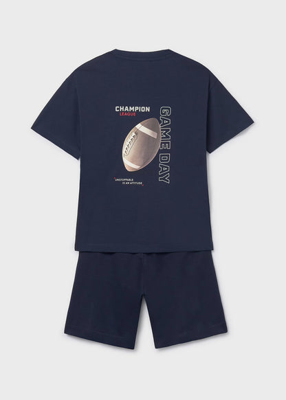 Conjunto pantalón y camiseta chico