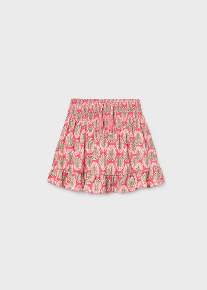 Falda estampada chica