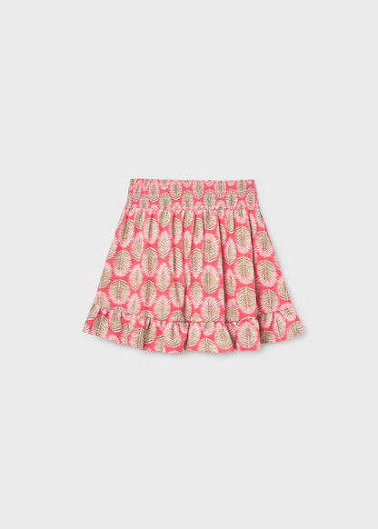 Falda estampada chica