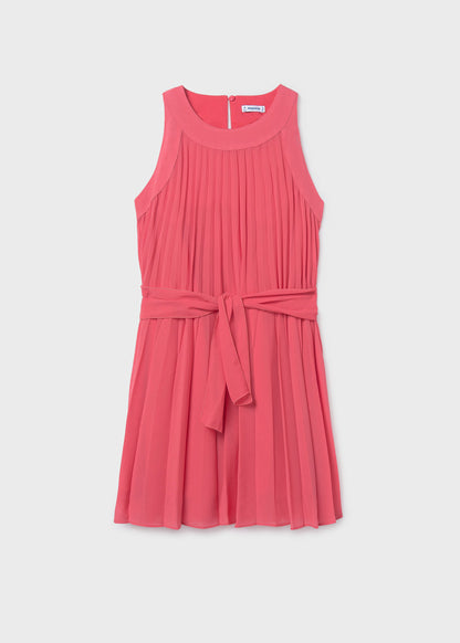 Vestido plisado chica