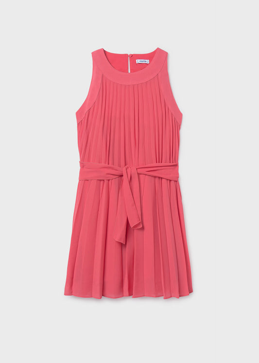 Vestido plisado chica