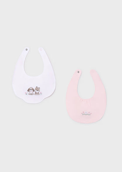 Set 2 baberos bebé
