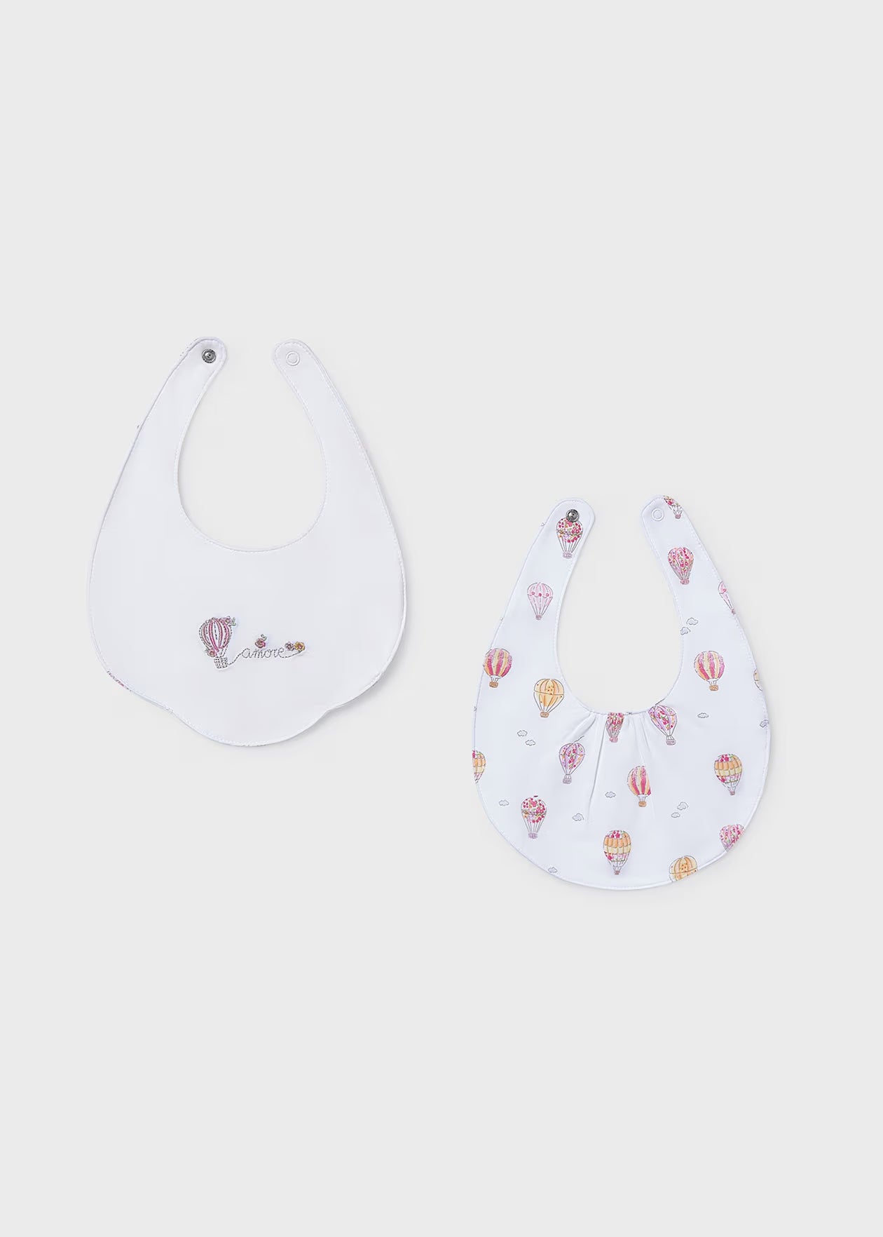 Set 2 baberos bebé
