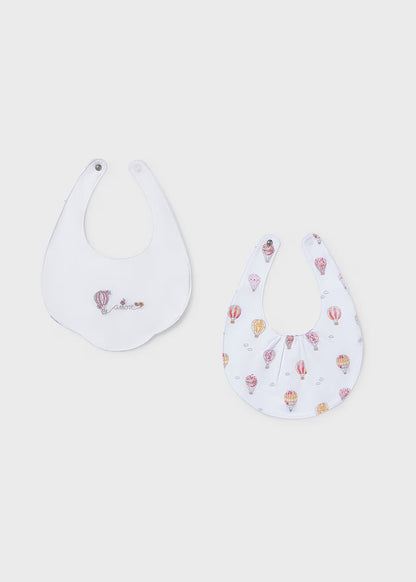 Set 2 baberos bebé