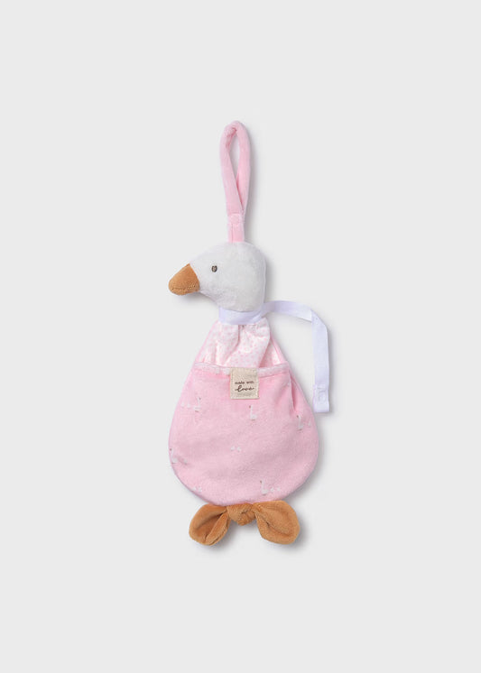 Peluche portachupete bebé