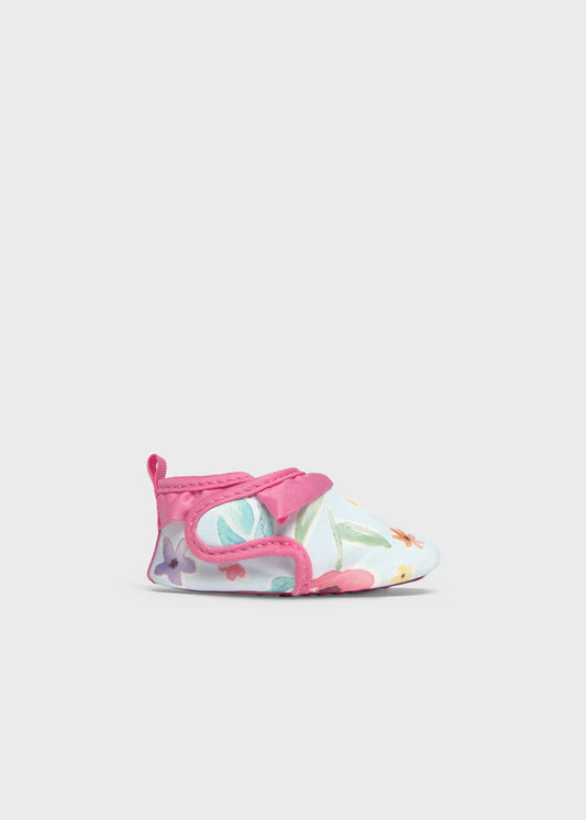 Escarpines estampado recién nacida