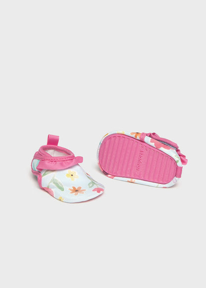 Escarpines estampado recién nacida