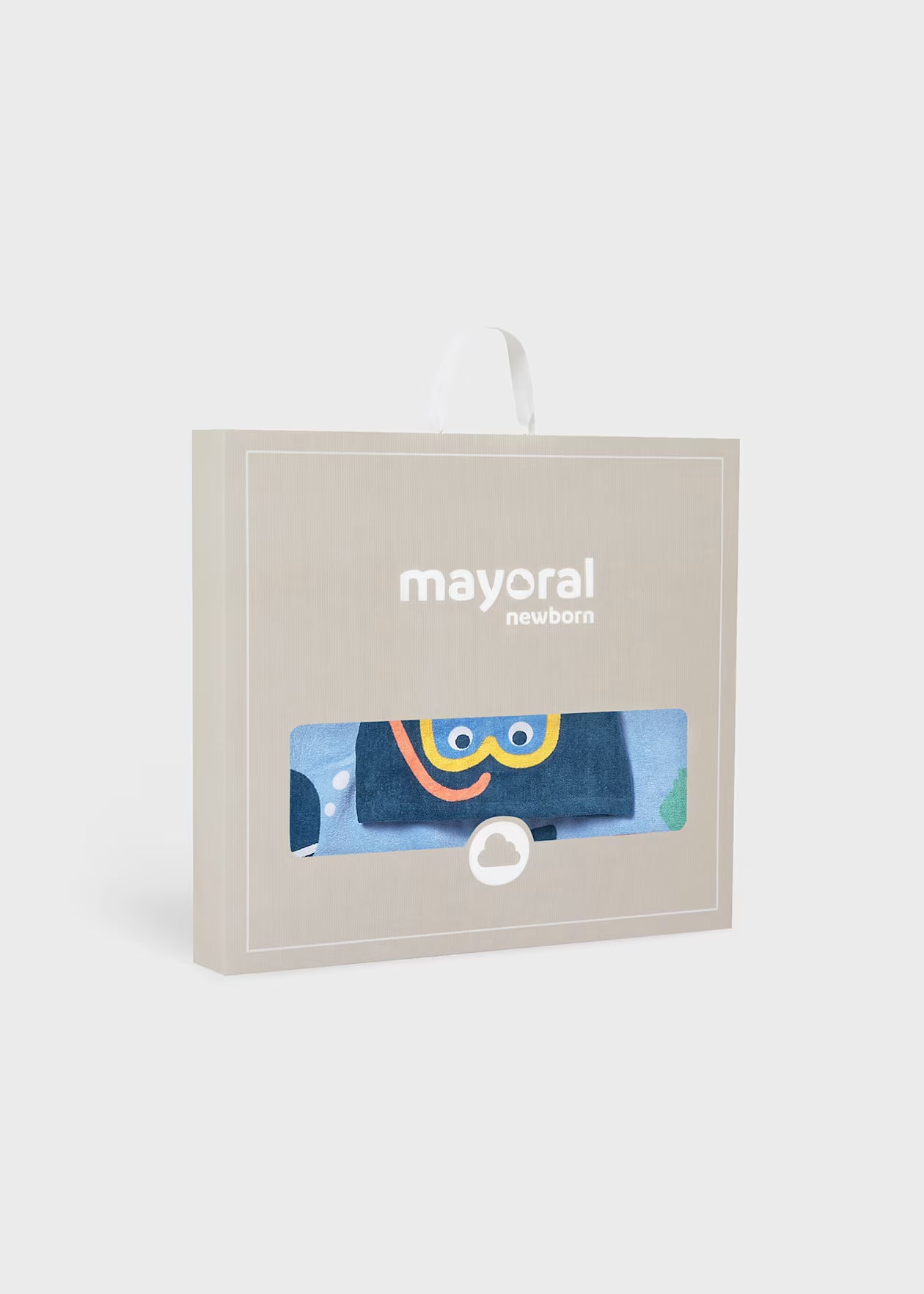 Toalla playa con capucha bebé