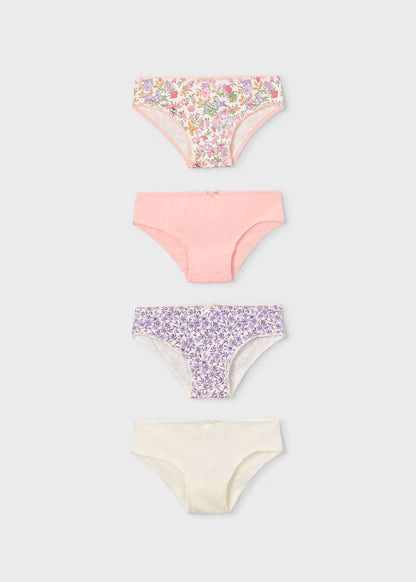 Set 4 braguitas niña