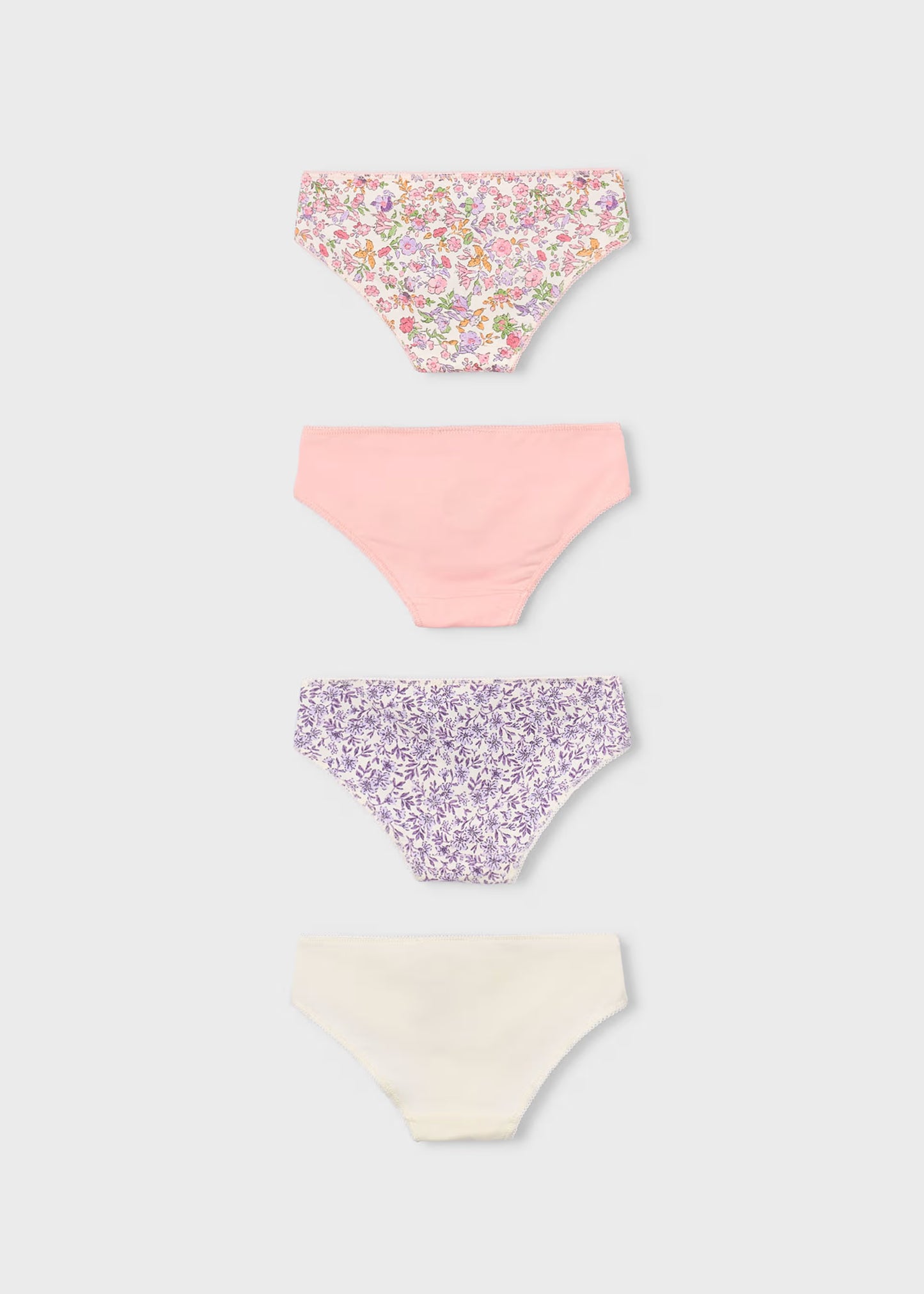 Set 4 braguitas niña