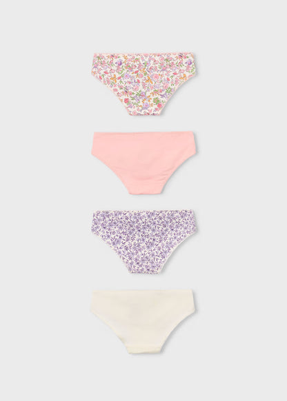 Set 4 braguitas niña